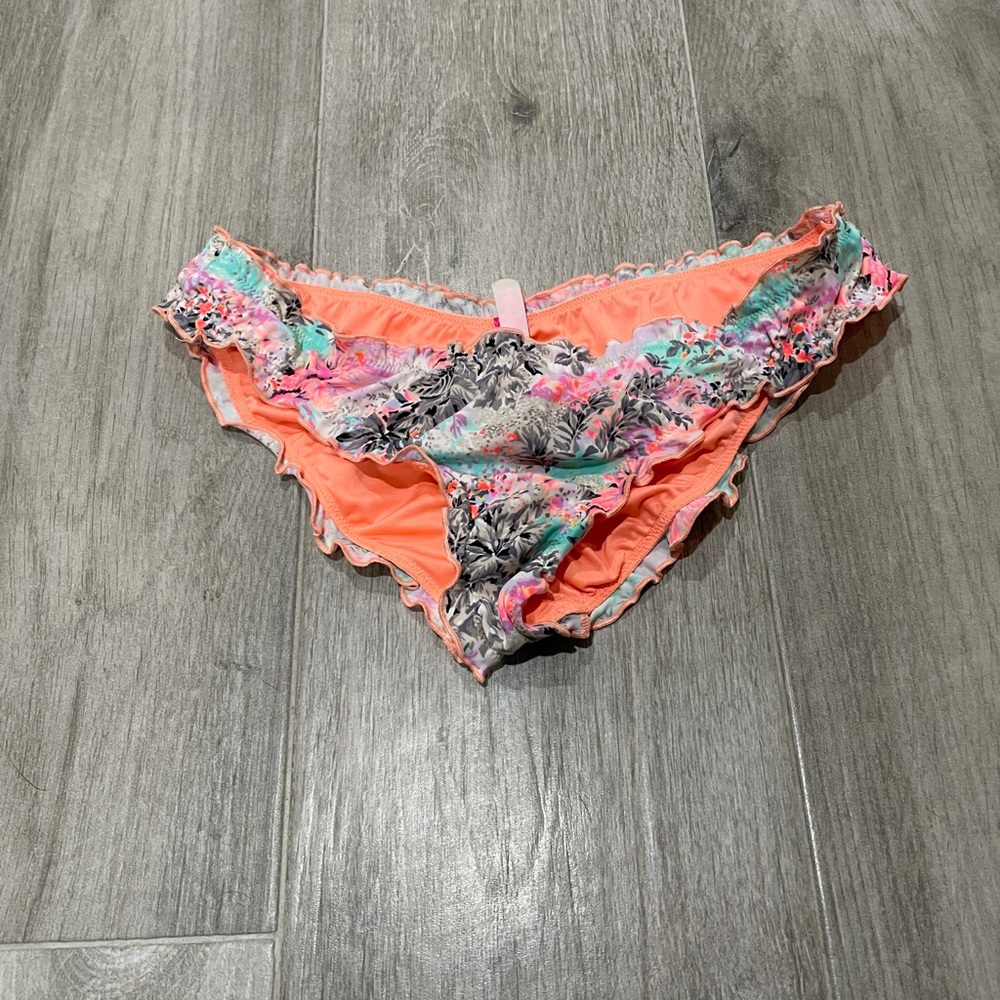 Victoria Secret ruffle cheeky bikini bottom